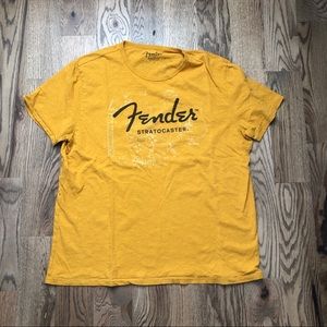 GUC Men’s Lucky Brand Fender Guitar Tee